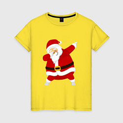 Женская футболка Дед мороз дэб