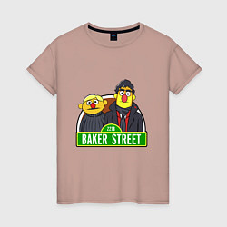 Женская футболка Baker street