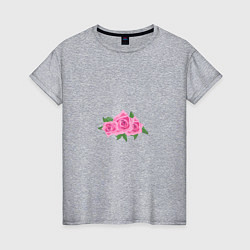 Женская футболка Букет роз