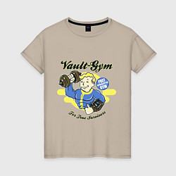 Женская футболка Vault GYM - for true survivors