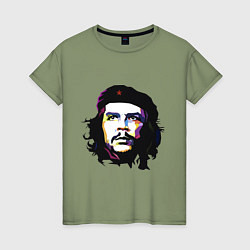 Женская футболка Coloured Che