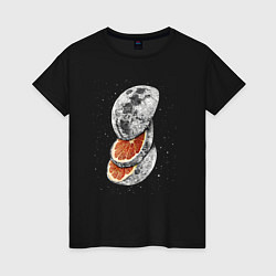 Женская футболка Лунный фрукт