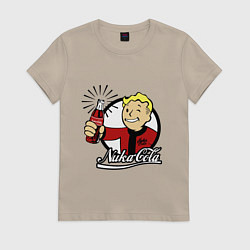 Женская футболка Vault boy - nuka cola