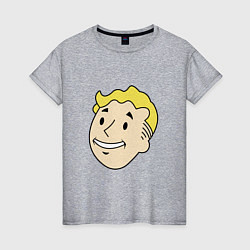 Женская футболка Vault boy head