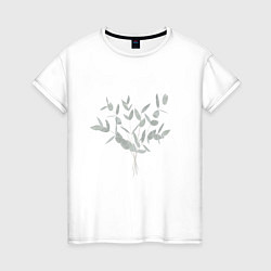 Женская футболка Ветви эвкалипта