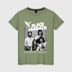 Женская футболка Black Sabbath rock
