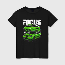 Женская футболка Ford Focus art