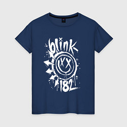 Женская футболка Blink 182 logo
