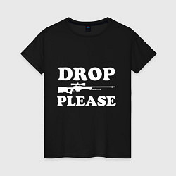 Женская футболка Drop AWP Please