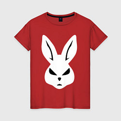 Женская футболка Evil bunny head