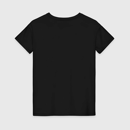 Женская футболка Black and white / Черный – фото 2