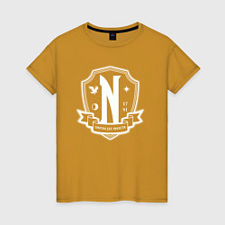 Женская футболка Академия Невермор