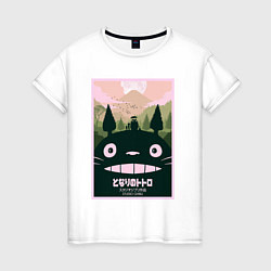Женская футболка Totoro poster
