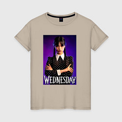 Женская футболка Wednesday