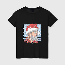 Женская футболка Claus christmas