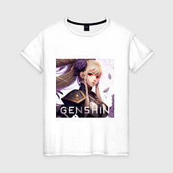 Женская футболка Genshin Impact art