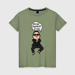 Женская футболка PSY - Gangnam style