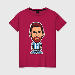 Женская футболка Little Messi