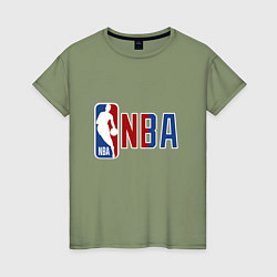 Женская футболка NBA - big logo