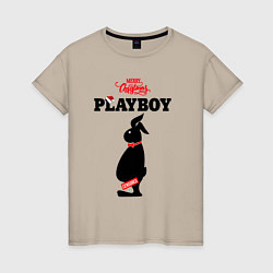 Женская футболка Толстяк playboy