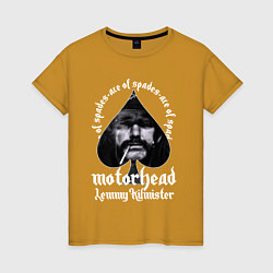 Женская футболка Lemmy Motorhead
