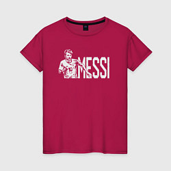 Женская футболка Football Messi