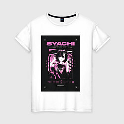 Женская футболка Syachi suki slayer punk