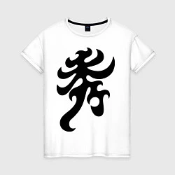 Женская футболка Японский иероглиф - Элегантность