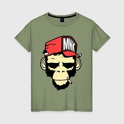 Женская футболка Monkey Swag