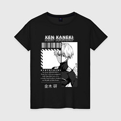 Женская футболка Кен Канеки гуль