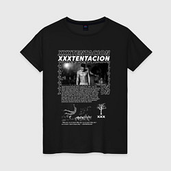 Женская футболка XXXtentacion rapper