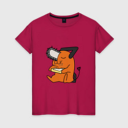 Женская футболка Пачита ест тост