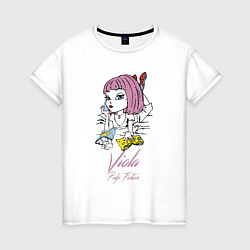 Женская футболка Viola - pulp fiction