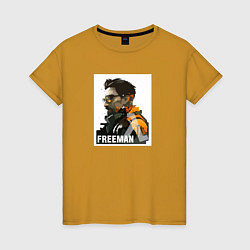 Женская футболка Freeman hl2