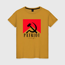 Женская футболка USSR Patriot