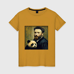 Женская футболка Личная панда Ван Гога