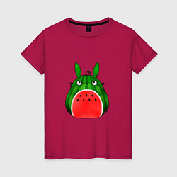 Женская футболка Арбузный Тоторо