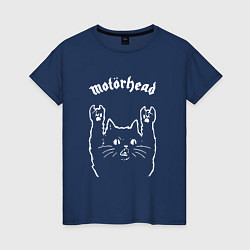 Женская футболка Motorhead рок кот