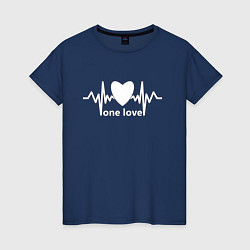 Женская футболка Любовь на всю жизнь-два