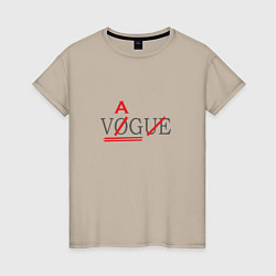 Женская футболка VAG not VOGUE