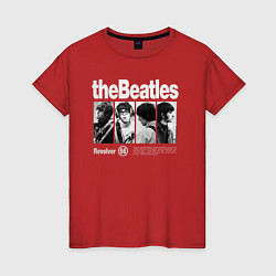 Женская футболка The Beatles rock