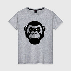Женская футболка Serious gorilla