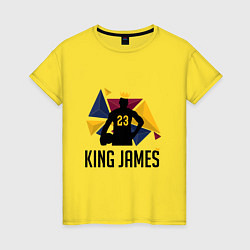 Женская футболка King James 23