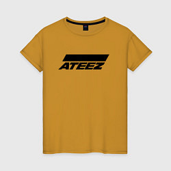 Женская футболка Ateez big logo