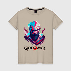 Женская футболка God of War, Kratos