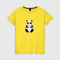 Женская футболка Мультяшная панда