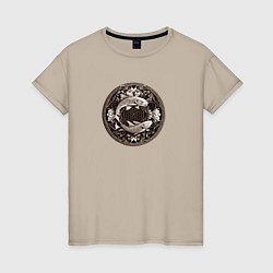 Женская футболка Знак зодиака Рыбы - нейросеть
