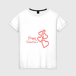 Женская футболка День всех влюблённых