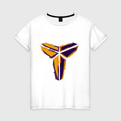 Женская футболка Kobe logo