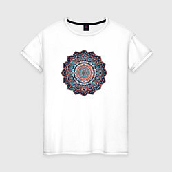 Женская футболка Индийская Mandala